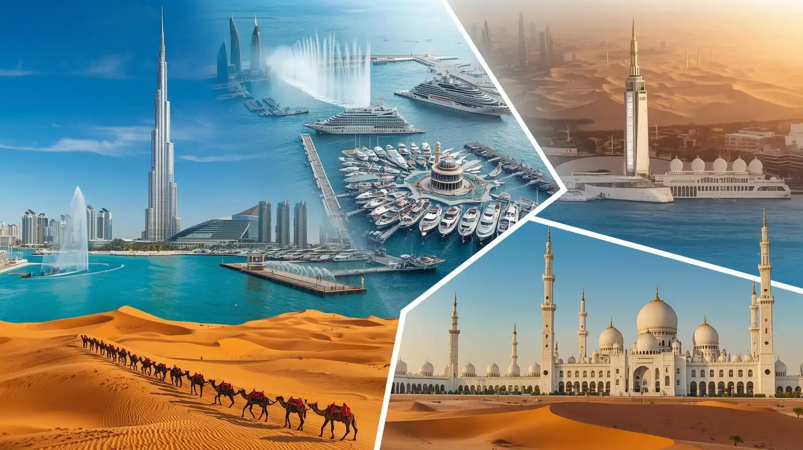 popular travel and tour destinations in UAE and Dubai 