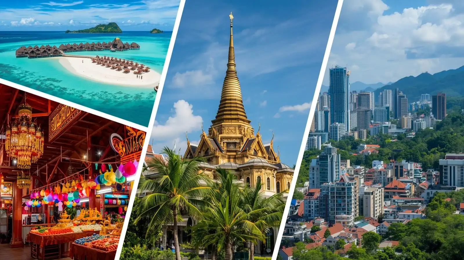 popular travel and tour destinations in Maldives, Thailand, Malaysia by Beneficia Travels and Tours Limited 